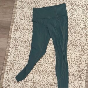 Athleta Green Leggings
